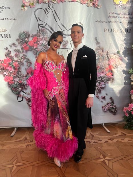 Serhii Kondratov und Jolie Pickshaus (TZ Heusenstamm)