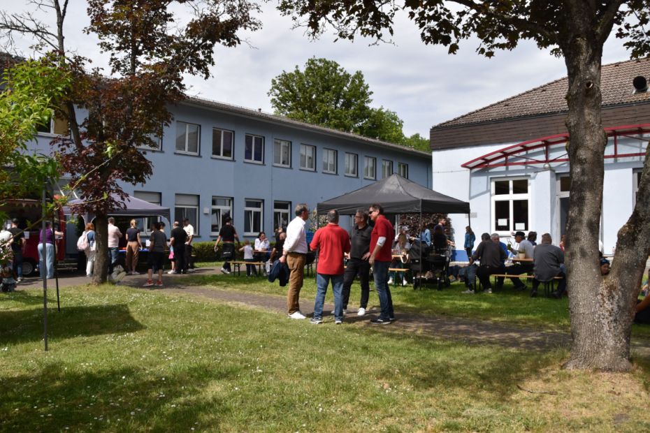 Ein Ort zum Verweilen: Das Europahaus-Gelände in Dietzenbach. Sitz des Sportkreises Offenbach.    Bild: Sportkreis Offenbach e.V.