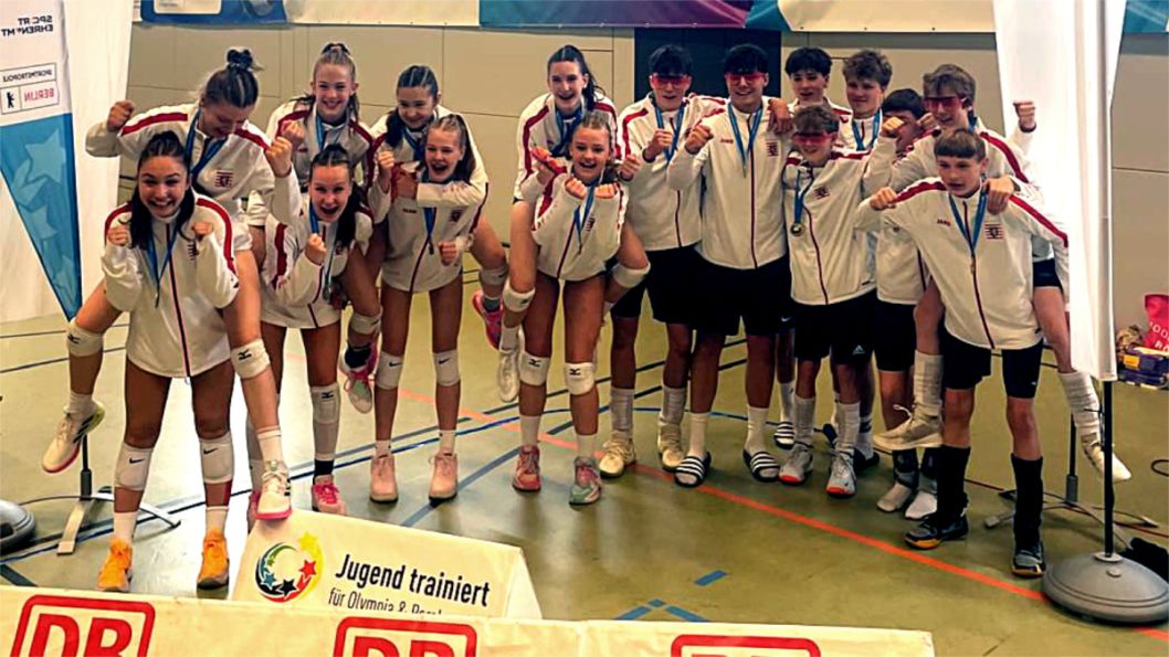 Die erfolgreichen U16-Teams der EHS und MTS aus Hessen