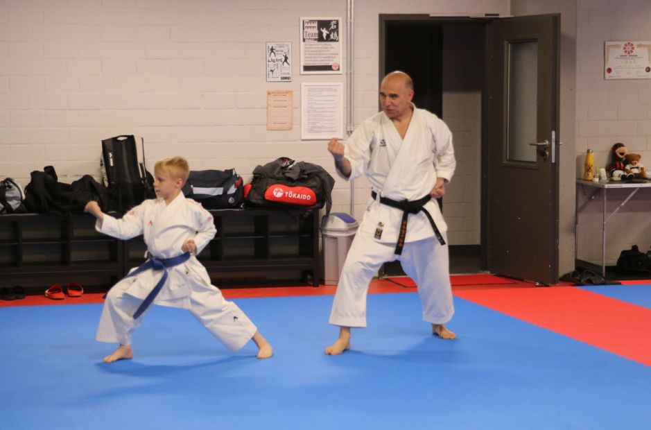 Trainingseinheiten sind im Karate meist Generationsübergreifend