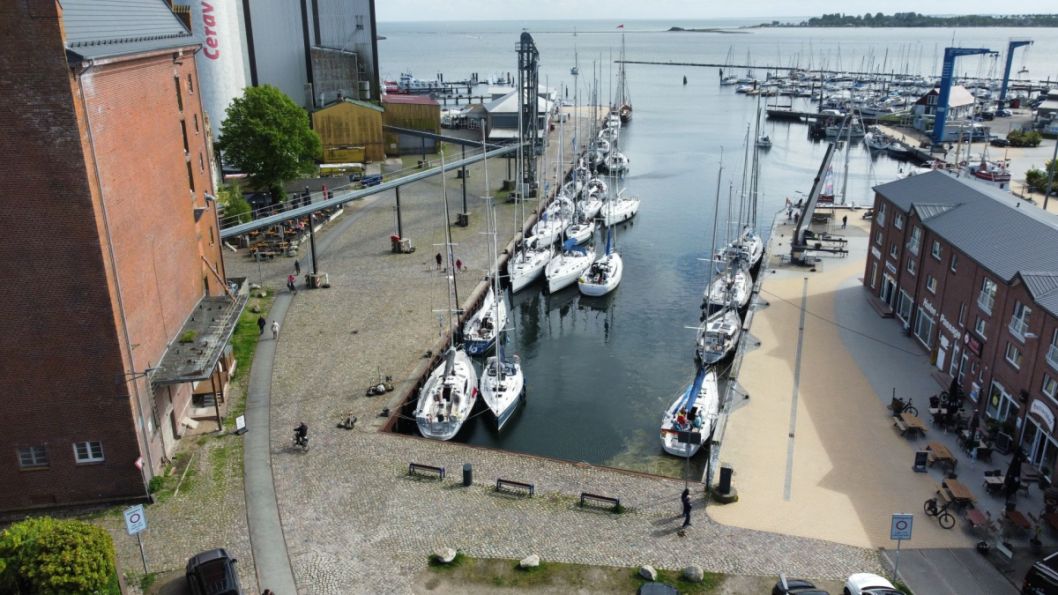 Im Hafen von Burgstaaken Bild: Klaus Kraft