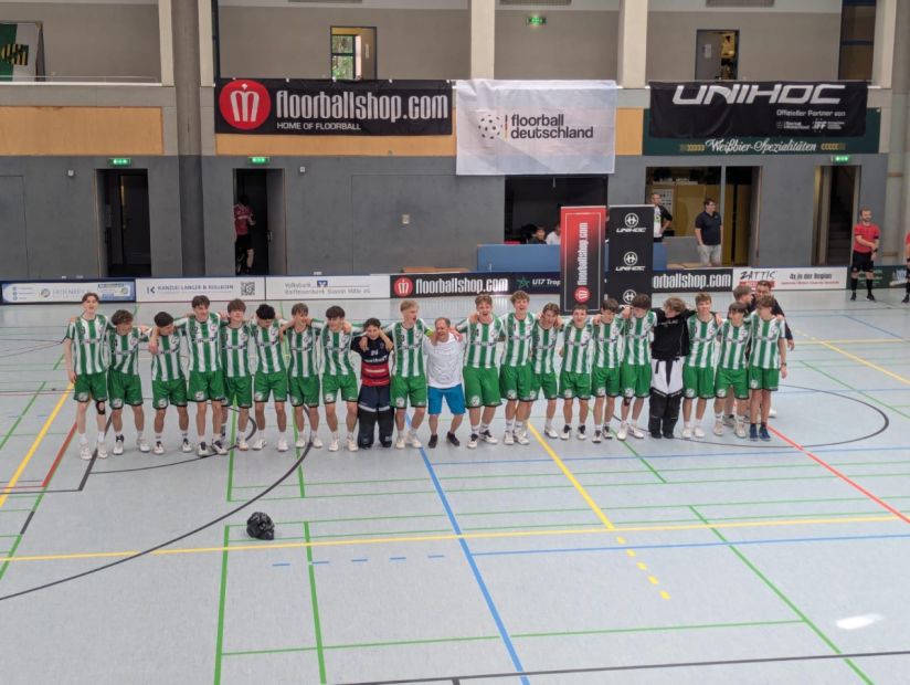 Team U17-West bei der Trophy in Ingolstadt    Bild: Dagmar Hüserich