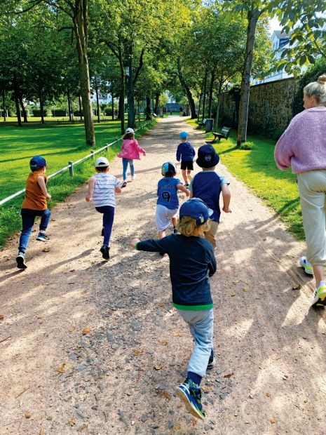 Kooperationen mit Schulen hatte die SG Arheilgen schon einige. Derzeit konzentriert sich der Großverein aus Darmstadt aber auf die Bewegungsförderung in Kitas.Foto: SG Arheilgen