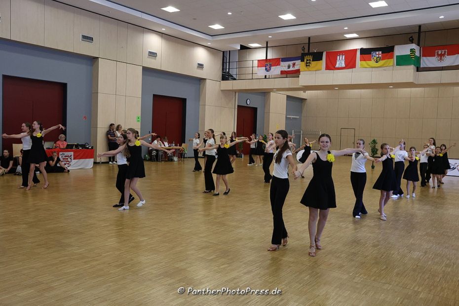 Formation im Paartanz