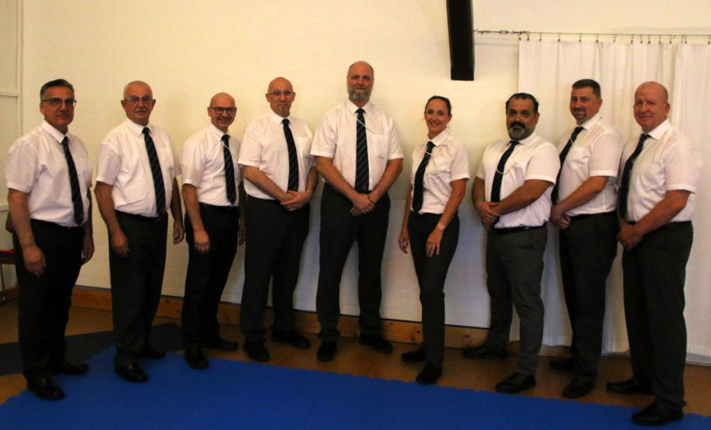 Kampfrichterteam mit Hessischer Beteiligung Bild: Christina Dannenberg (HFK SocialMediabeauftragte)