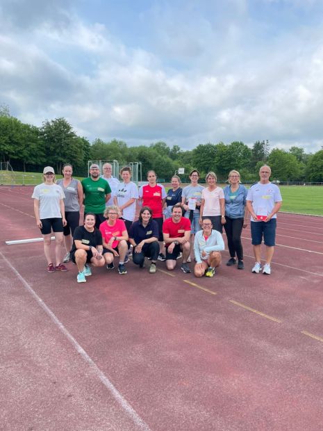 Die neuen Sportabzeichenprüferinnen und -prüfer    Bild: Christine Hamann-Glitsch
