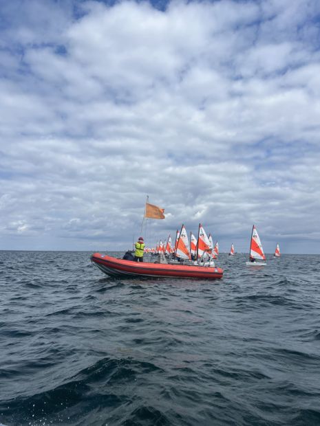 RS Teras an der Startlinie    Bild: Minette Martin