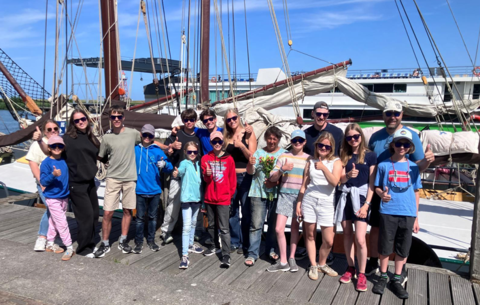 Jugendtörn 2026 der HSeV-Jugend auf dem Ijsselmeer    Bild:  M. Steeg