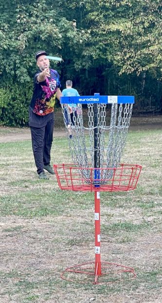 Disc Golf TV Sindlingen, Putten in den Fangkorb