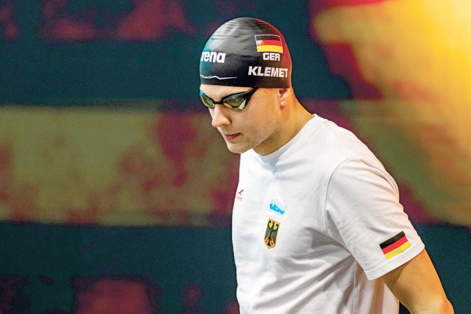 Der für die SG Frankfurt startende Oliver Klemet gewann bei den SchwimmEuropameisterschaften in Paris drei Medaillen.Foto: Christian Gold