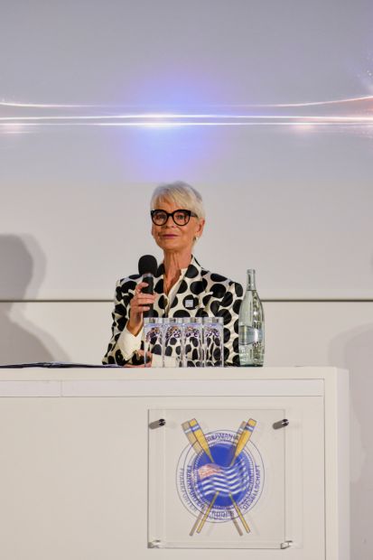 Ann Kathrin Linsenhoff - Vorstandsvorsitzende der Sportstiftung Hessen und Beauftragte für das Sportland Hessen    Bild: Mike Wenski