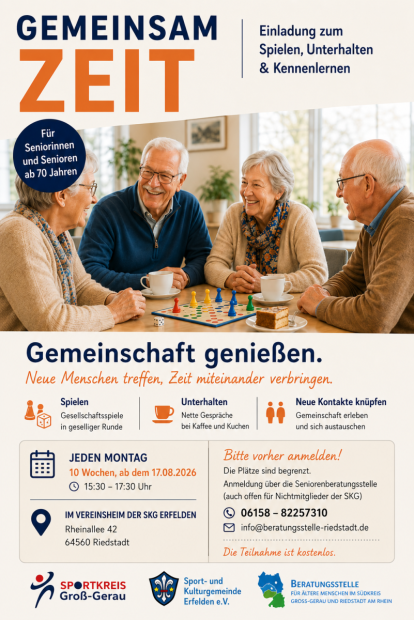 Flyer Bild: SKG Erfelden
