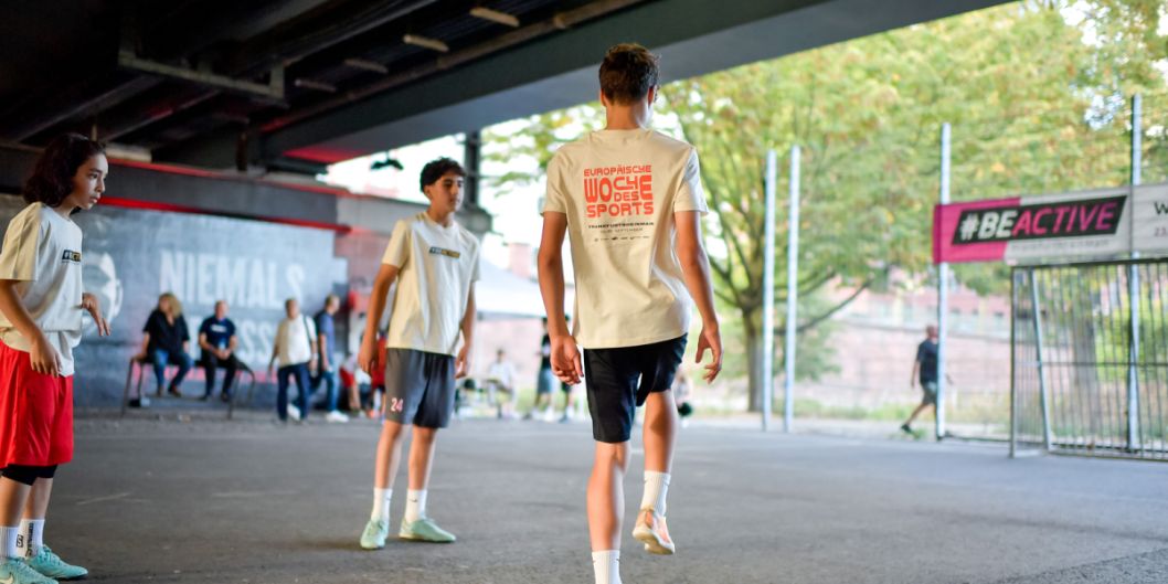 Die Veranstaltung fand im Rahmen der Europäischen Woche des Sports statt. Bild: Kai Peters