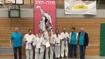Mannschaftsfoto Budo Club Mühlheim                 Bild: Dammann