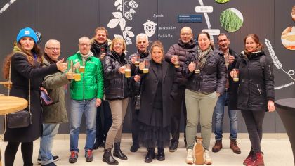 Stammtisch der Sport-Coaches mit Thomas Petzold (stellvertretender Vorsitzender Sportkreis Offenbach) (4.v.l.).                Bild: Sportkreis Offenbach