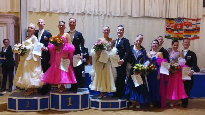 Die Siegerehrung der Masters III S-Standard                Bild: Bastian Ebeling
