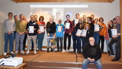 Anerkennung für gute Jugendarbeit im Sportverein: Die Sportkreisjugend hat jetzt besonders aktive Vereine mit dem Jugendförderpreis ausgezeichnet                Bild: Timo Korf