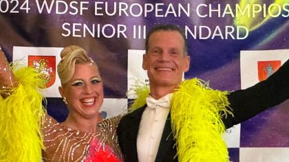 Thomas Langkavel und Sabine Haas (TC Der Frankfurter Kreis)                Bild: Haas