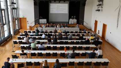 Die HTV-Mitgliederversammlung tagte im Haus Gallus in Frankfurt                Bild: Robert Panther (www.PantherPhotoPress.de)