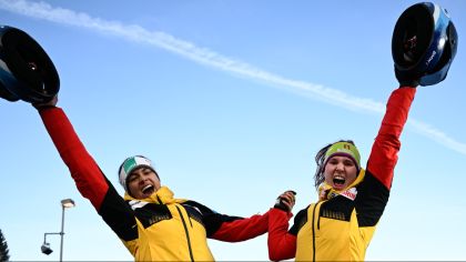Vanessa Mark links, Lisa Buckwitz rechts                Bild: BSD