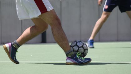 Startet in die 12. Saison: das Projekt "Frankfurter Bolzplatzliga" des Sportkreises Frankfurt.                Bild: Sportkreis Frankfurt | Emine Khalil