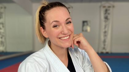 Sophie Wachter, neue Kata Landestrainerin beim HFK                Bild: Sophie Wachter