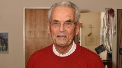 Der langjährige Sportkreis-Sportwart Otto Bärmann ist mit 91 Jahren verstorben.                Bild: Gerhard Strohmann