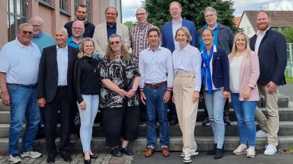 Das neu gewählte HSV Präsidium                Foto: HSV GS