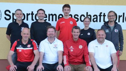Der neu gewählte Vorstand der Sportgemeinschaft Orlen e.V.                Bild: Nelly Wascher, SG Orlen