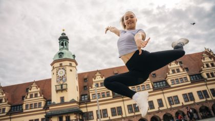 Leipzig freut sich auf das Turnfest.                Bild: Toni Hofmann