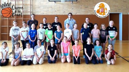 Fritzlar war der zweite Toustop der HBV-Aktion "Queens of the Court".                Bild: Spissinger