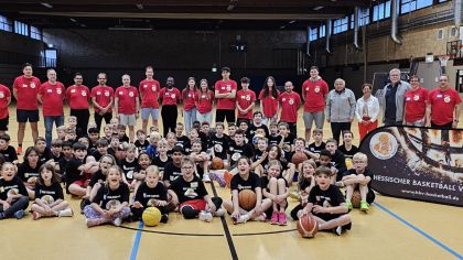 62 Kinder und 22 engagierte Betreuer machten das Mini-Festival in Bad Hersfeld zu einem unvergesslichen Erlebnis                Bild: HBV