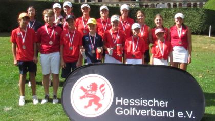 Sieger und Platzierte der Hessischen Jugendmeisterschaften                Bild: Marc vom Hagen