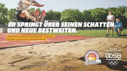 Das Sportabzeichen bietet einen niederschwelligen Einstieg in die Welt des Sports.                Bild: DOSB