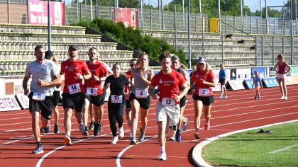 3000m Lauf beim inklusiven Sportabzeichentag                Bild: Hochschulsport Fulda
