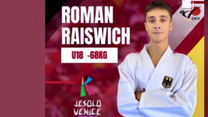 Roman Raiswich vom SV Herkules 01 e.V. Kassel                Bild: Melissa Holzner für den DKV