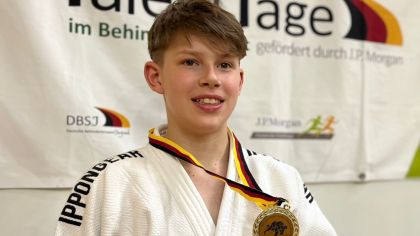 Aaron Rottmann, Deutscher Meister                Bild: Yves Pasquay