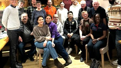 Regionaltagung der Sport-Coaches im Sportkreis Fulda-Hünfeld - volles Haus in den Drei Linden in Neuenberg                Bild: Sportkreis Fulda-Hünfeld