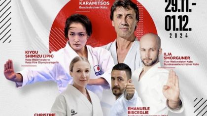 Ausschreibung zum Kata Winter Camp                 Bild: Deutscher Karate Verband (DKV)