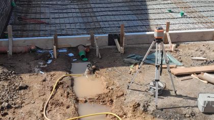 8.500 Euro Förderung ermöglichen es der SG Oberkalbach ihr Vereinsheim zu erweitern und energetisch zu sanieren.                Bild: SG Oberkalbach
