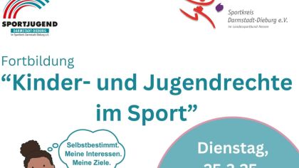 Fortbildung "Kinder- und Jugendrechte im Sport" am 25.03. in Dieburg.                Bild: Ellen Lewis
