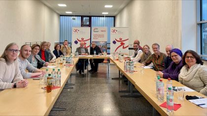 Regionaltreffen des Landesprogramms Sport integriert Hessen in der Kreissporthalle Kriftel                Bild: Kathrin Zimmermann