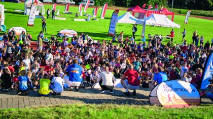 Schülerinnen und Schüler aus unterschiedlichen Wetterauer Schulen werden zum Sportabzeichen-Tourstopp erwartet                Bild: DOSB/ Cem Kazma