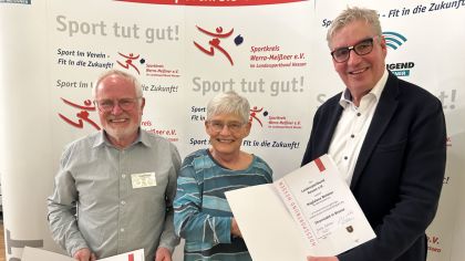 v.l. Edmund Pliefke, Magdalena Weidner, Uwe Steuber
                Bild: Marvin Heinz