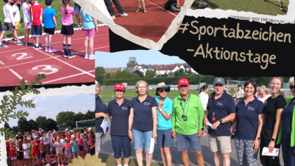 Sportabzeichen-Aktionstage 2025 - Prüfer*innen und Aktive                Bild: Isolde Wiegand - Sportkreis Fulda-Hünfeld
