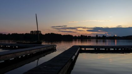 Sunset und Ausklang des Festes                Bild: Geismar