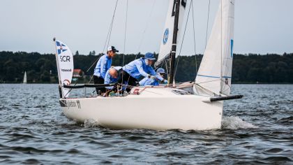 Team „Rheingau“ erfolgreich auf dem Wannsee                Bild: Segel Bundes Liga, Berlin © DSBL /Sailing Energy