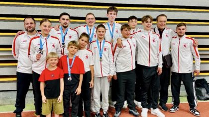 Teil des Hessischen Kumite Kaders                Bild: Viktor Ridiger für den HFK