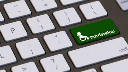 Digitale Barrierefreiheit ist für Sportverbände und -vereine ein zentrales Thema. Auf der lsb h-Website ist die Assistenzsoftware Eye-Able eingebunden. Man kann sich hierüber beispielsweise Texte vorlesen lassen.Foto: Shutterstock