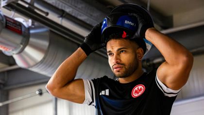 Ein sehr zufriedener Joshua Tasche nach seinem guten Abschneiden beim ZLT                Bild: Christian Heilwagen